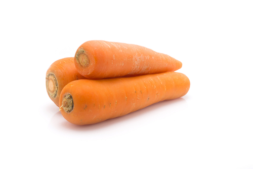 wortelen verpakt per kg